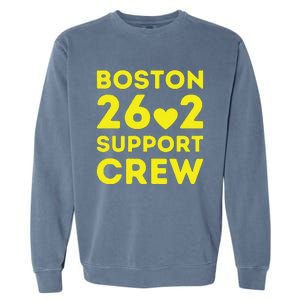 2023 Marathon Boston Support Crew Marathon 00 Support Staff Garment-Dyed Sweatshirt