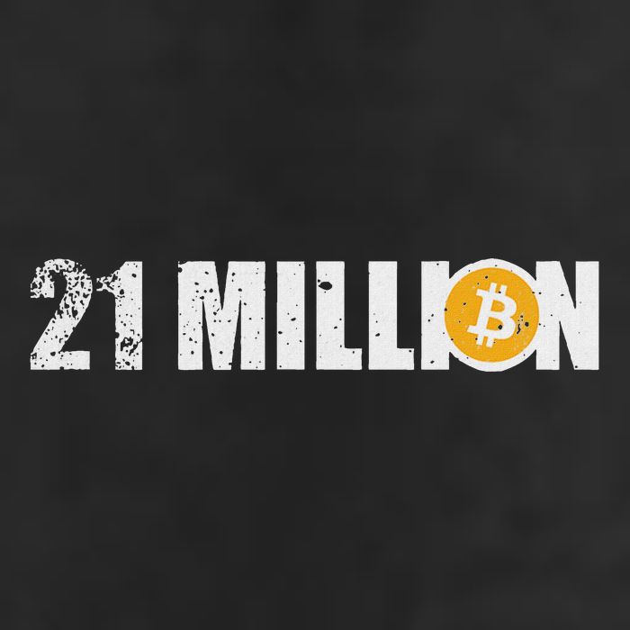 21 Million Bitcoin Crypto Hodl Btc 7 Panel Mesh Trucker Snapback Hat