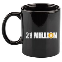 21 Million Bitcoin Crypto Hodl Btc 11oz C Handle Ceramic Mug