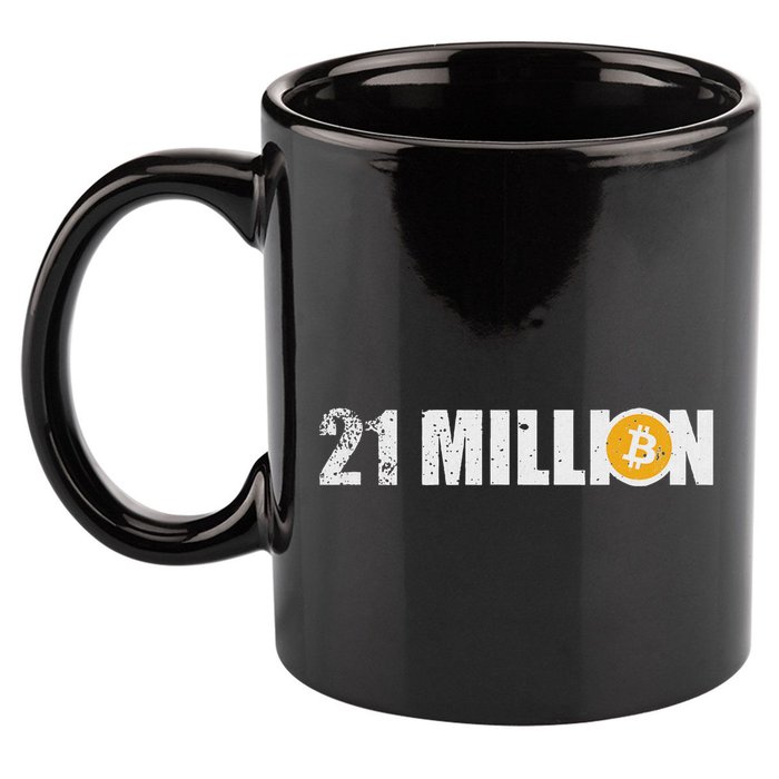 21 Million Bitcoin Crypto Hodl Btc 11oz C Handle Ceramic Mug