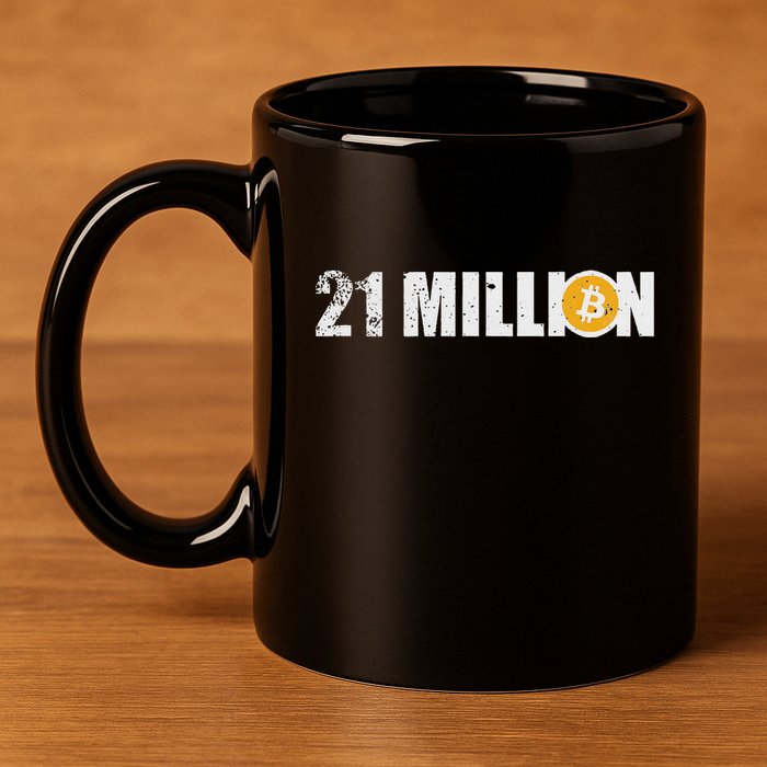 21 Million Bitcoin Crypto Hodl Btc 11oz C Handle Ceramic Mug