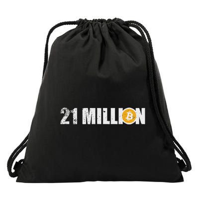 21 Million Bitcoin Crypto Hodl Btc Drawstring Bag