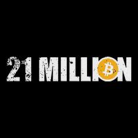 21 Million Bitcoin Crypto Hodl Btc 16 in Basic Backpack