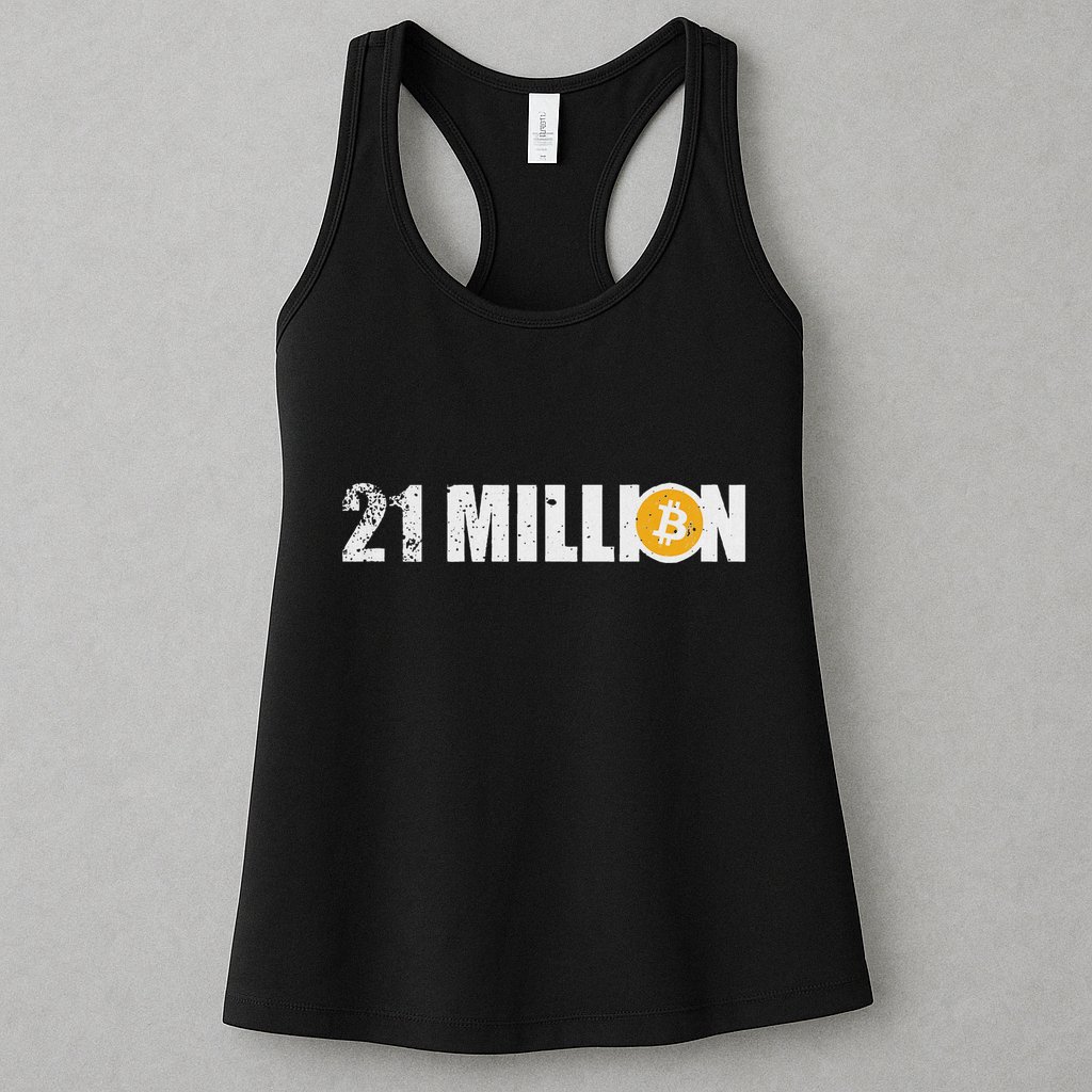 21 Million Bitcoin Crypto Hodl Btc Womens Tank Top