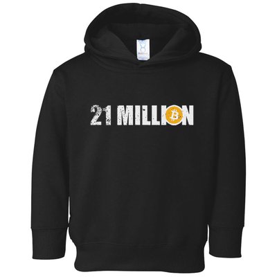21 Million Bitcoin Crypto Hodl Btc Toddler Hoodie