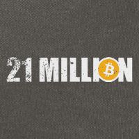 21 Million Bitcoin Crypto Hodl Btc Cotton Canvas Backpack