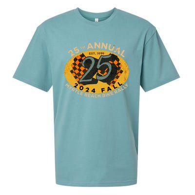 2024 Myrtle Beach Bike Rally Fall 25th Annual Sueded Cloud Jersey T-Shirt