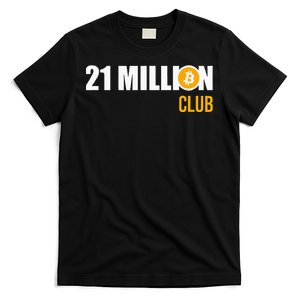 21 Million Bitcoin Crypto Million Club Hodl Btc T-Shirt