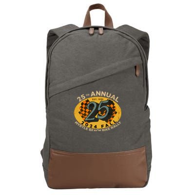 2024 Myrtle Beach Bike Rally Fall 25th Annual Cotton Canvas Backpack