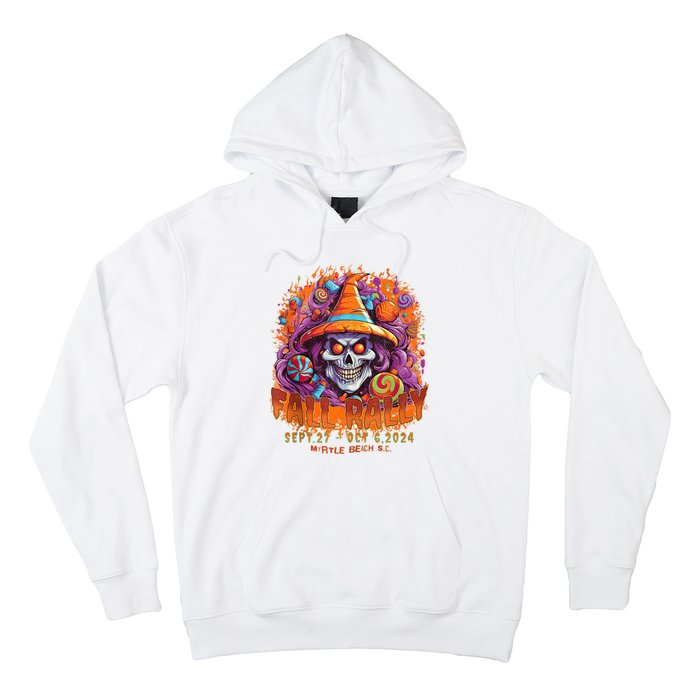 2024 Myrtle Beach Bike Rally Fall Rally Front Art Hoodie