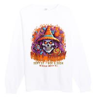 2024 Myrtle Beach Bike Rally Fall Rally Front Art Premium Crewneck Sweatshirt