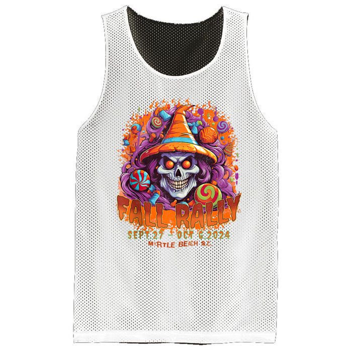 2024 Myrtle Beach Bike Rally Fall Rally Front Art Mesh Reversible Basketball Jersey Tank