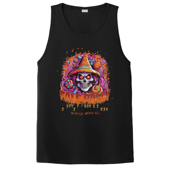 2024 Myrtle Beach Bike Rally Fall Rally Back Art PosiCharge Competitor Tank