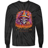 2024 Myrtle Beach Bike Rally Fall Rally Back Art Tie-Dye Long Sleeve Shirt