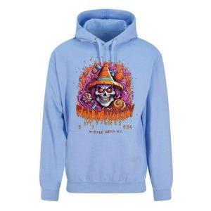 2024 Myrtle Beach Bike Rally Fall Rally Back Art Unisex Surf Hoodie