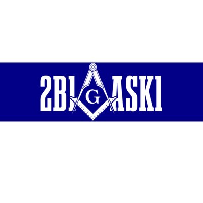 2b1ask1 Mason Freemason Masonic Square And Compass Meaningful Gift Bumper Sticker