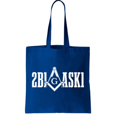 2b1ask1 Mason Freemason Masonic Square And Compass Meaningful Gift Tote Bag