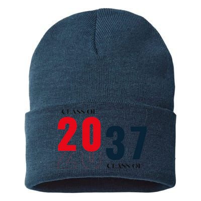 2037 Milestone Historic Event Sustainable Knit Beanie