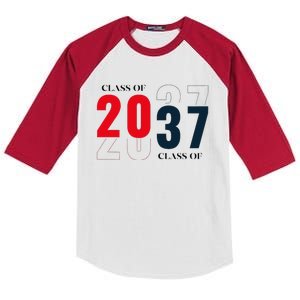 2037 Milestone Historic Event Kids Colorblock Raglan Jersey