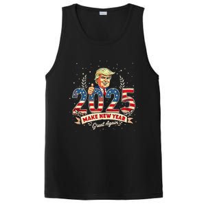 2025 Make New Year Great Again Patriotic 2025 New Year Trump PosiCharge Competitor Tank