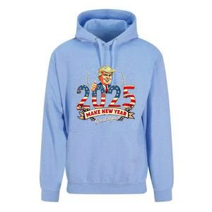 2025 Make New Year Great Again Patriotic 2025 New Year Trump Unisex Surf Hoodie