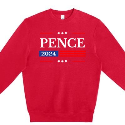 2024 Mike Pence President Premium Crewneck Sweatshirt