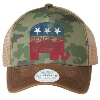 2024 Mike Pence President Legacy Tie Dye Trucker Hat