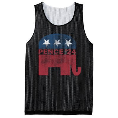 2024 Mike Pence President Mesh Reversible Basketball Jersey Tank