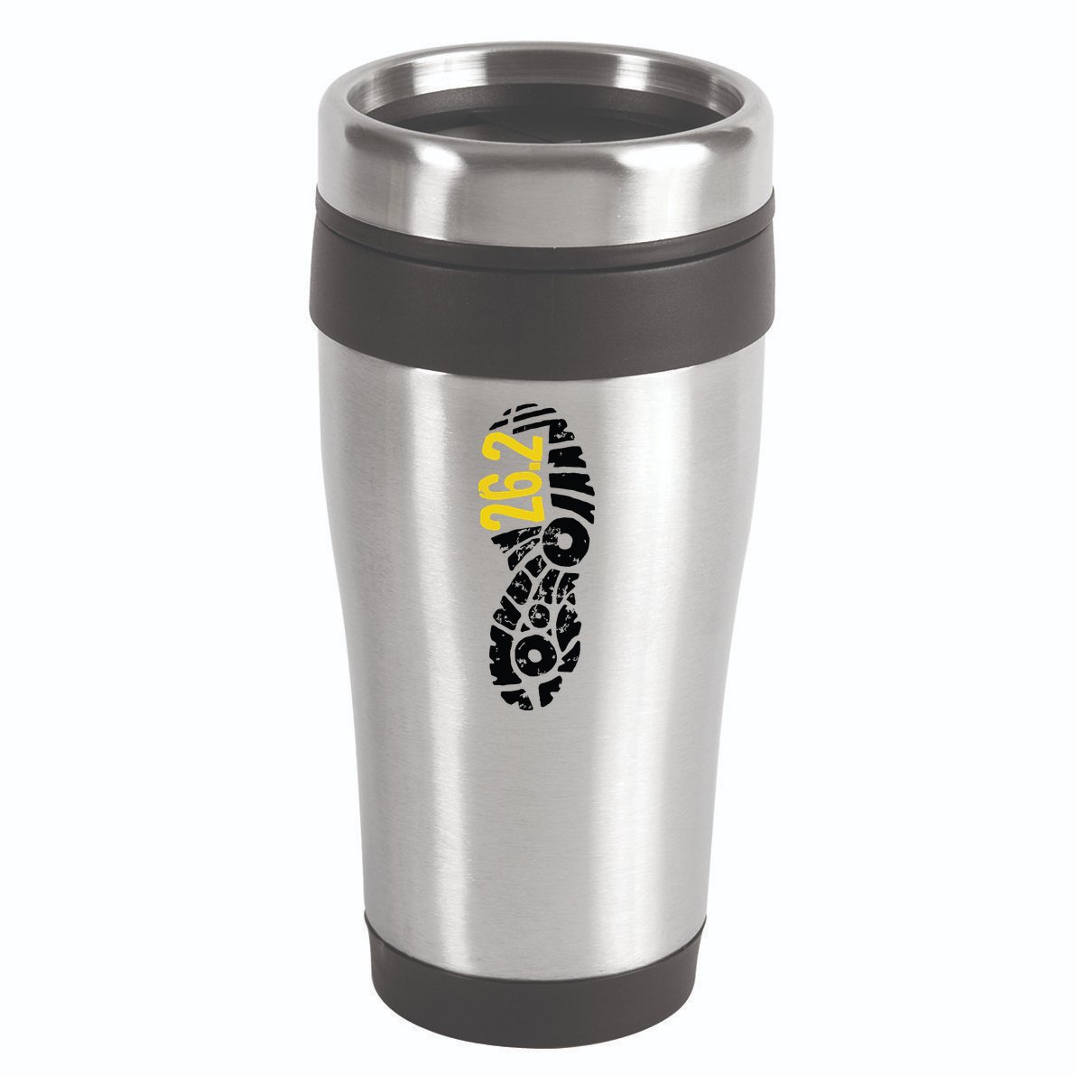 262 Marathon Runner Footprint 16oz Travel Tumbler
