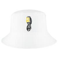 262 Marathon Runner Footprint Cool Comfort Performance Bucket Hat