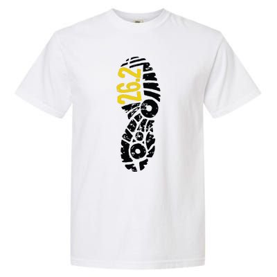 262 Marathon Runner Footprint Garment-Dyed Heavyweight T-Shirt