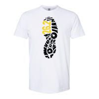 262 Marathon Runner Footprint Softstyle CVC T-Shirt