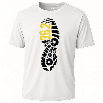 262 Marathon Runner Footprint Performance Shirt