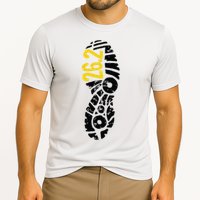262 Marathon Runner Footprint Cooling Performance Crew T-Shirt