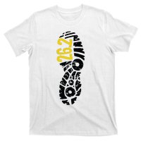 262 Marathon Runner Footprint T-Shirt