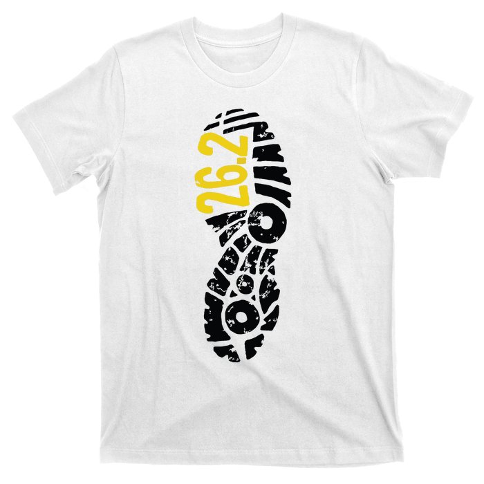 262 Marathon Runner Footprint T-Shirt