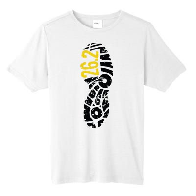 262 Marathon Runner Footprint Tall Fusion ChromaSoft Performance T-Shirt