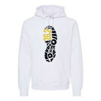 262 Marathon Runner Footprint Premium Hoodie