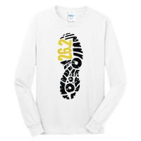 262 Marathon Runner Footprint Tall Long Sleeve T-Shirt