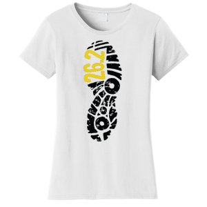 262 Marathon Runner Footprint Women's T-Shirt