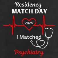 2025 Medical Residency Match Day I matched Psychiatry 7 Panel Mesh Trucker Snapback Hat