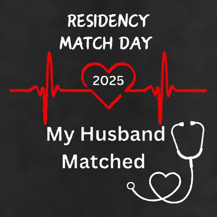 2025 Medical Residency Match Day My husband matched  7 Panel Mesh Trucker Snapback Hat