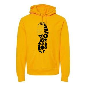 262 Marathon Runner Footprint Premium Hoodie