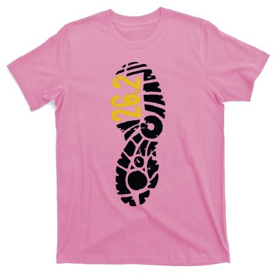 262 Marathon Runner Footprint T-Shirt