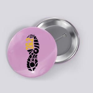 262 Marathon Runner Footprint Button