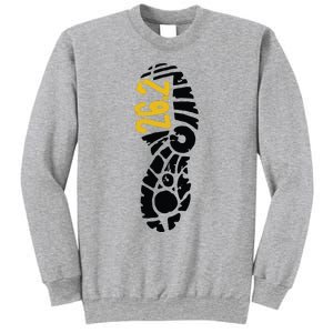 262 Marathon Runner Footprint Sweatshirt