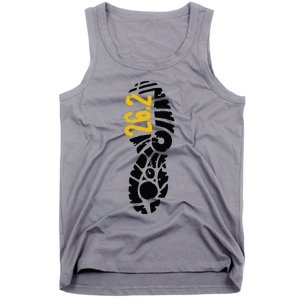 262 Marathon Runner Footprint Tank Top