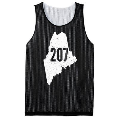 207 Maine State Area Code Outline Pride Mesh Reversible Basketball Jersey Tank