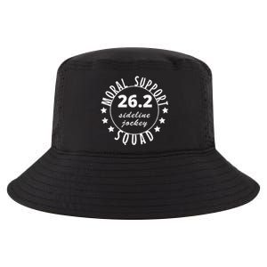 262 Moral Support Squad Funny Marathon Runner Cool Comfort Performance Bucket Hat