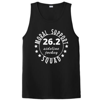 262 Moral Support Squad Funny Marathon Runner PosiCharge Competitor Tank